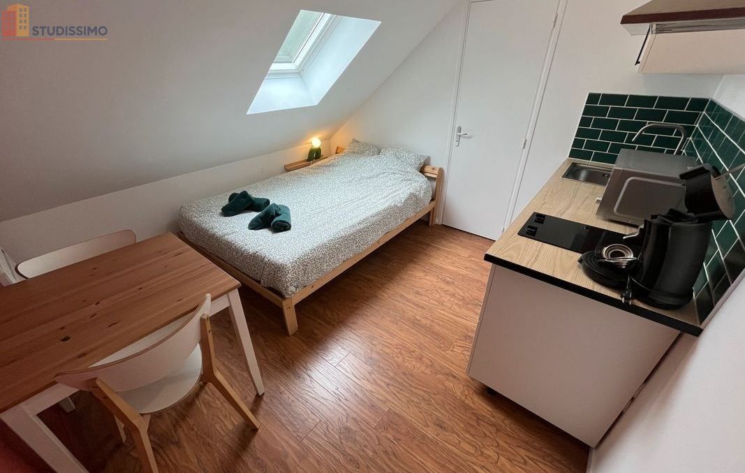 Studio meublé 20m² Valenciennes centre - Lumineux - Photo 2