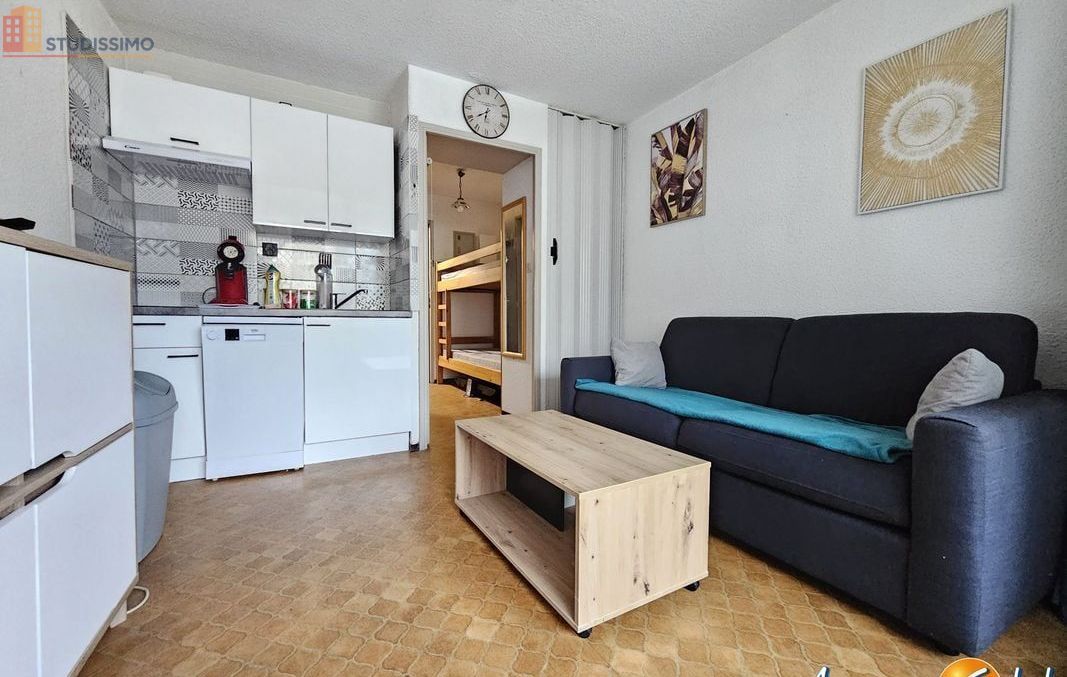 Studio 22m² Gruissan - 1er étage, DPE E - Photo 4