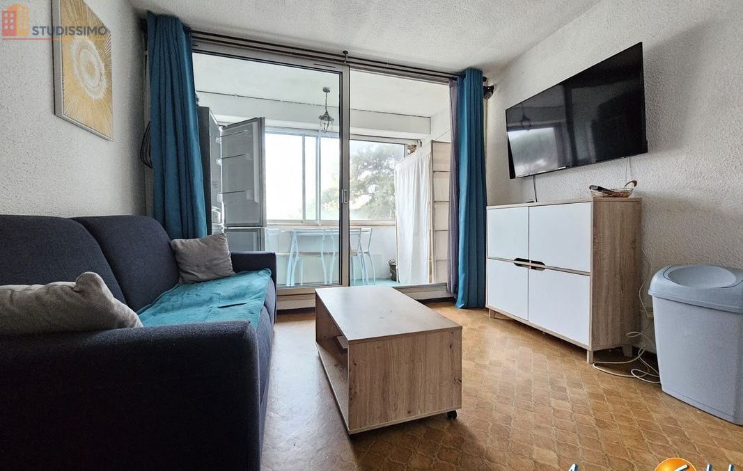 Studio 22m² Gruissan - 1er étage, DPE E - Photo 2