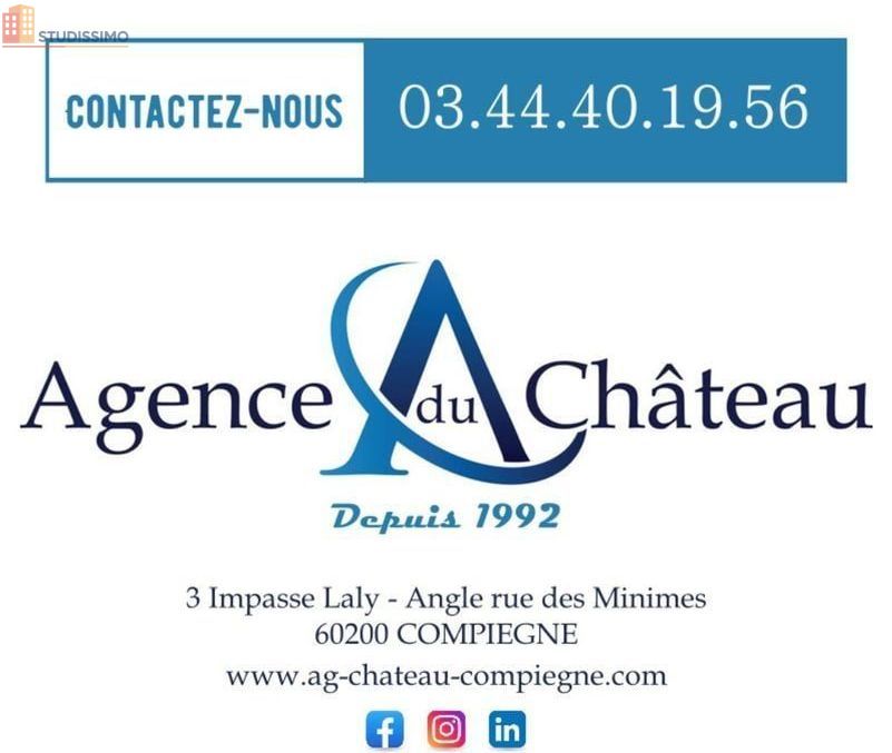 Studio 26m² Compiègne 60200 - Photo 2