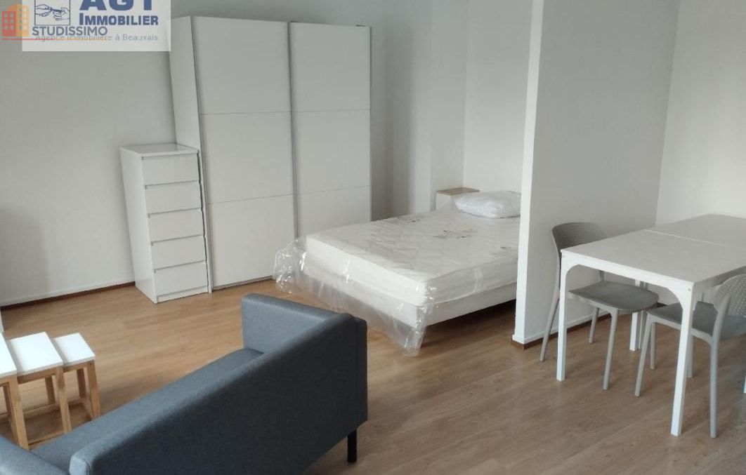 Studio 31m² Beauvais - Meublé, étage élevé - Photo 2