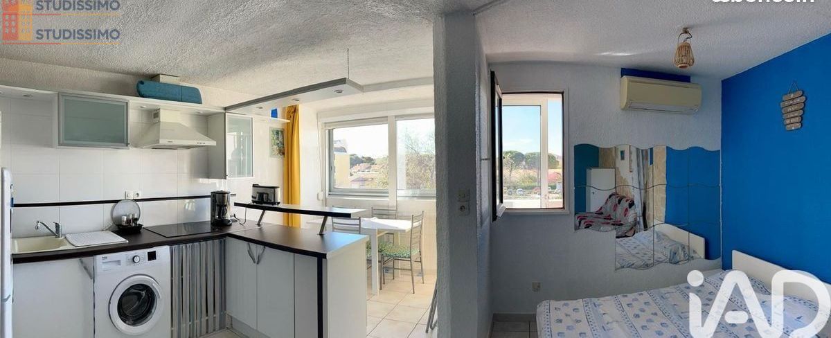 Studio 33m² Gruissan - Lumineux, proche plage - Photo 10