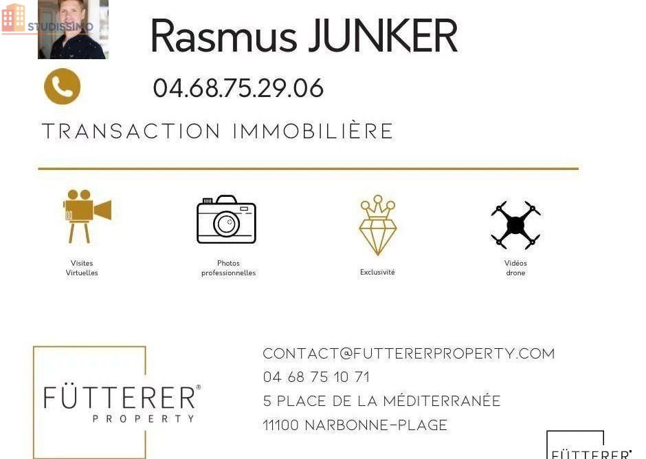 Studio 19m² Fleury 11560 - Photo 1