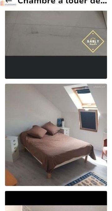 Studio meublé 12m² Compiègne - Meublé, chambre équipée - Photo 2