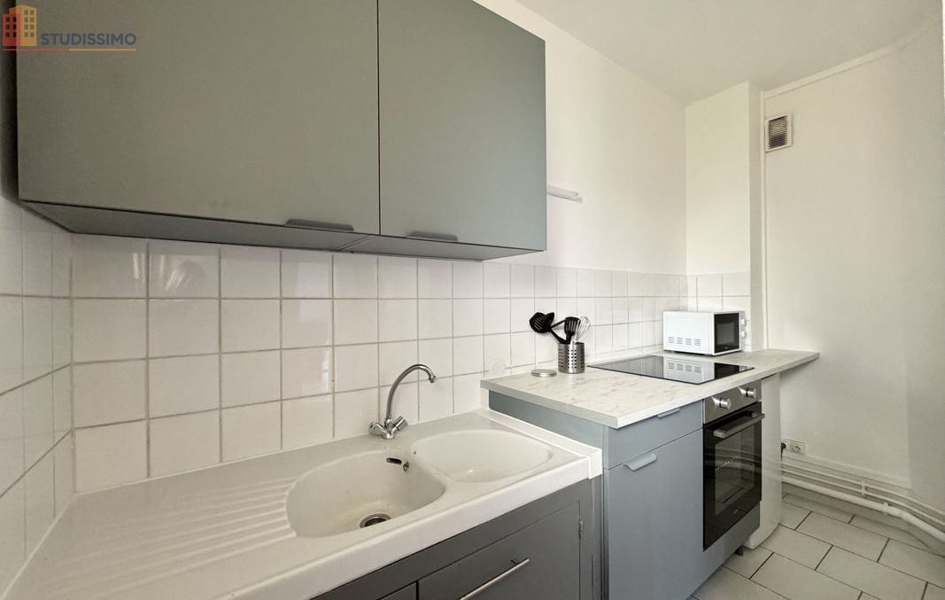 Studio meublé 26m² Beauvais - Lumineux, fonctionnel - Photo 2
