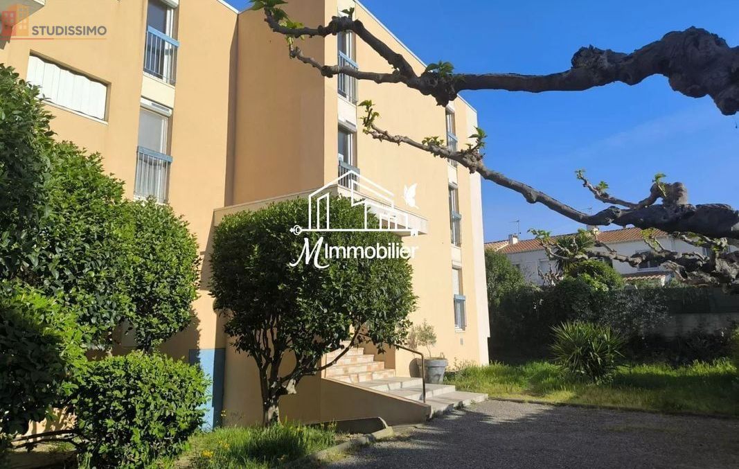 Studio 27m² Narbonne - Lumineux, DPE D - Photo 1