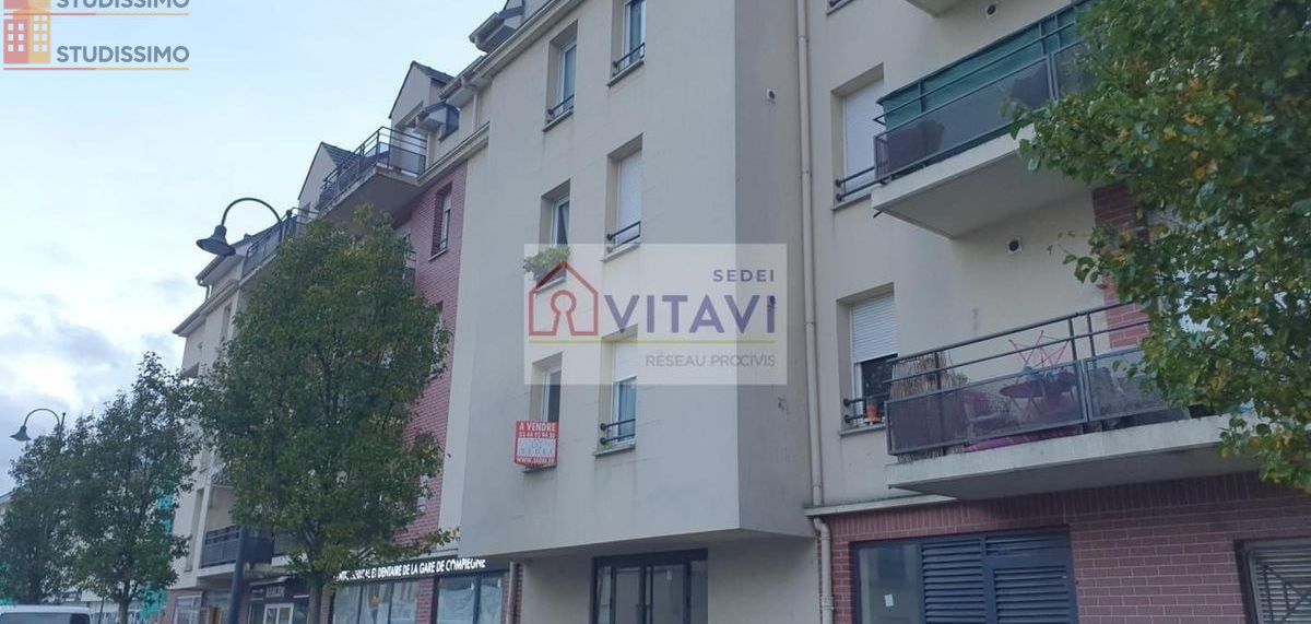 Studio 30m² Margny-lès-Compiègne - 2e étage, DPE C - Photo 12