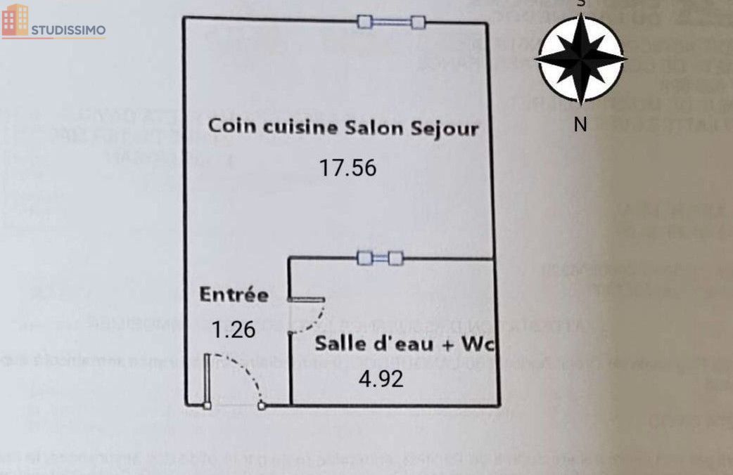 Studio 24m² Port-la-Nouvelle - Dernier étage, lumineux - Photo 2