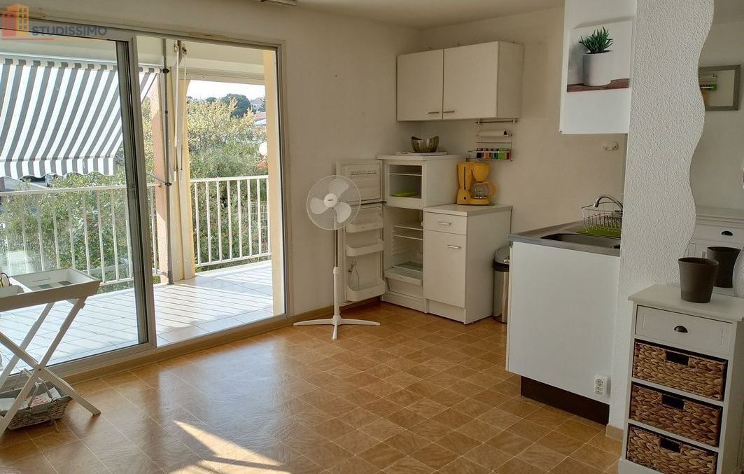 Studio 20m² Gruissan - Lumineux, terrasse - Photo 1