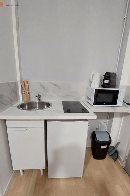 Studio 17m² Noyon centre-ville - Rénové, meublé - Photo 1