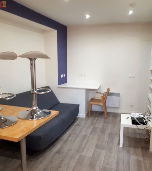 Studio meublé 19m² Beauvais centre - Calme, lumineux - Photo 1