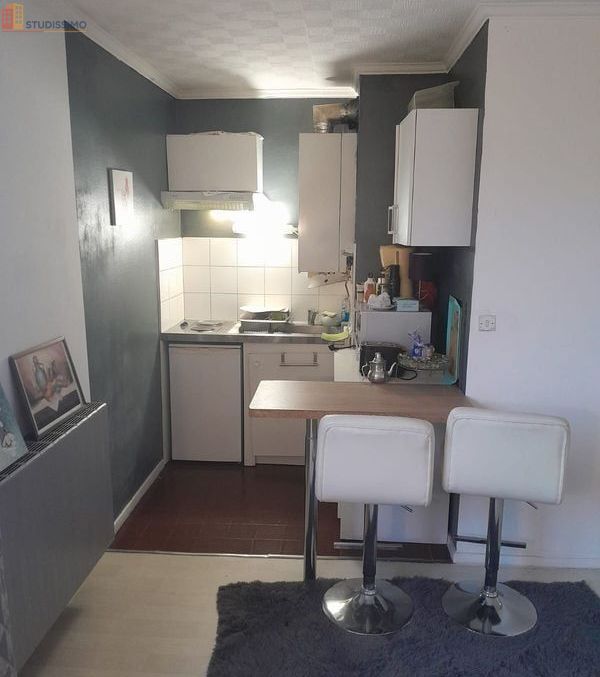 Studio meublé 25m² Creil 60100 - Lumineux, centre-ville - Photo 1