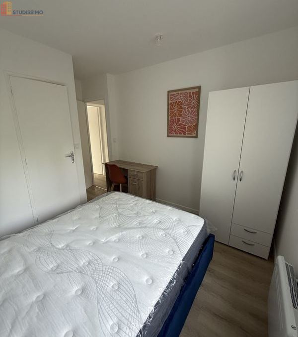 Studio meublé 9m² Arras - Meublé, DPE B - Photo 5