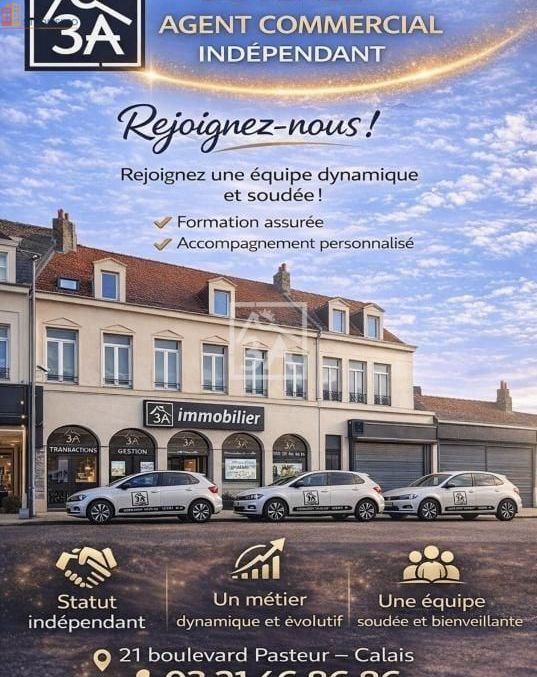 Studio meublé 33m² Calais - Meublé, DPE D - Photo 1