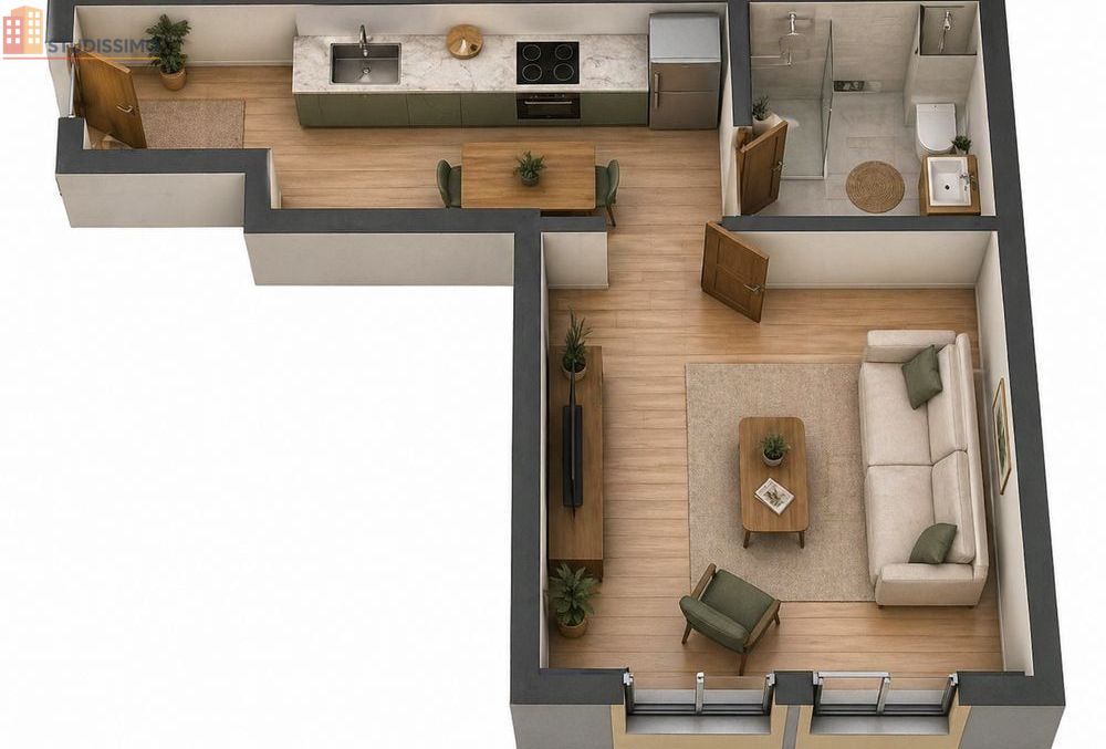 Studio 38m² Angoulême - lumineux, proche centre-ville - Photo 7