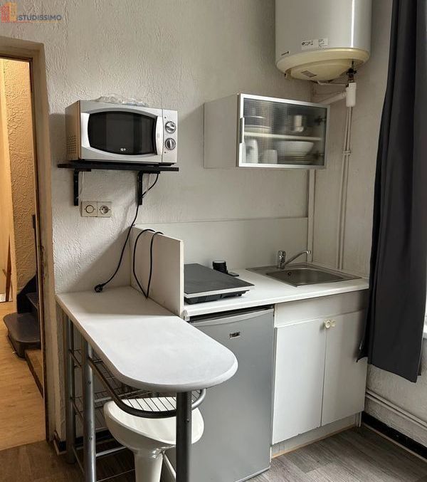 Studio 13m² Boulogne-sur-Mer - Meublé, 1er étage - Photo 2