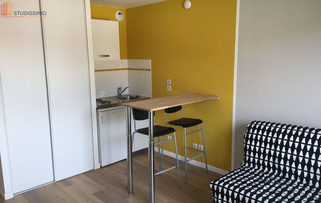 Studio meublé 19m² Arras 62000 - Au calme, 2e étage - Photo 1