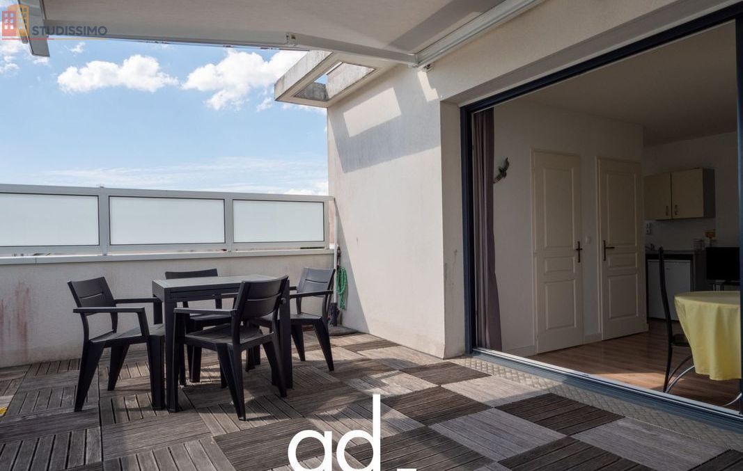 Studio 23m² La Rochelle - Étage élevé, DPE D - Photo 1