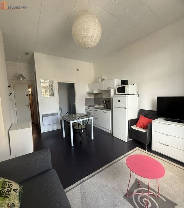 Studio meublé 24m² Arras - Meublé, DPE D - Photo 5