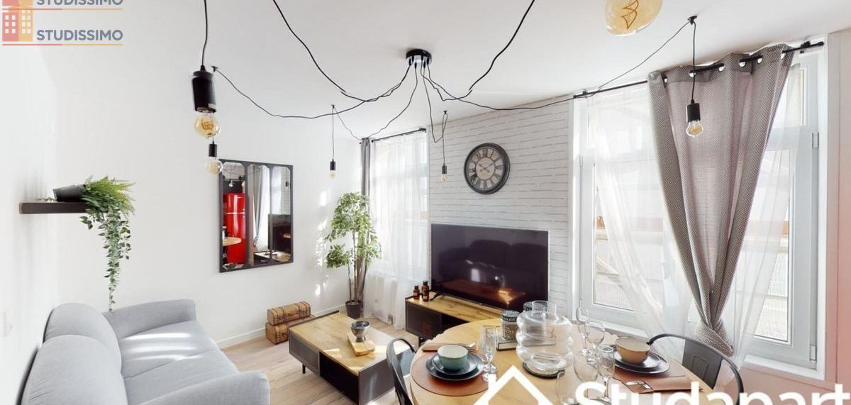 Studio meublé 10m² Arras - Meublé, DPE A - Photo 1
