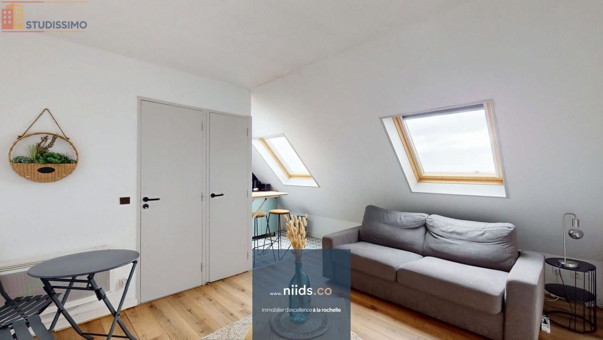 Studio 15m² La Rochelle - Étage élevé, vue dégagée - Photo 7