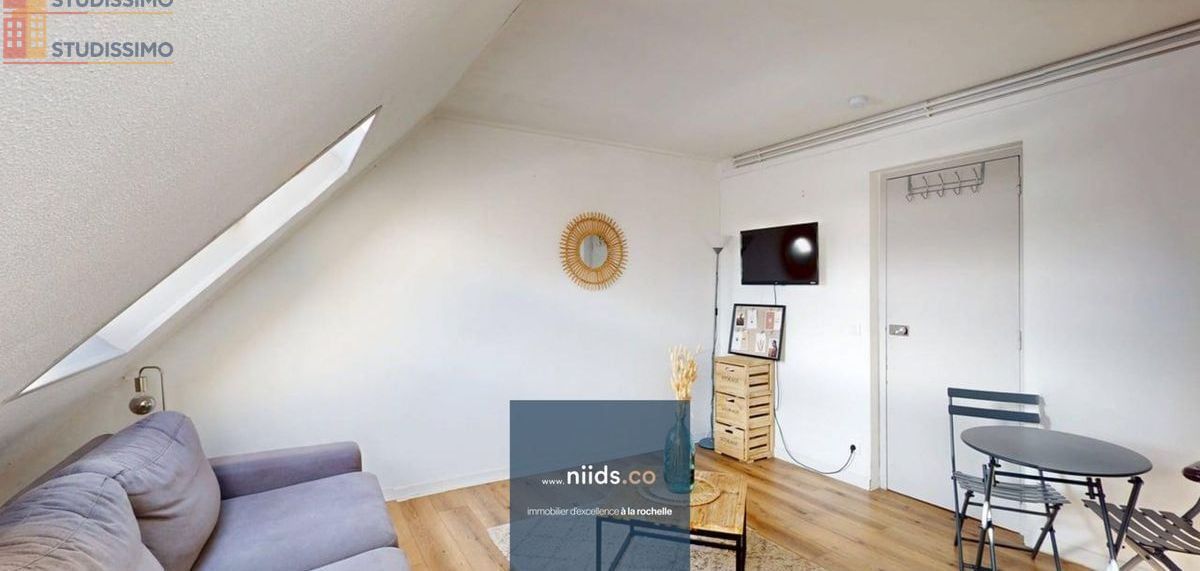 Studio 15m² La Rochelle - Étage élevé, vue dégagée - Photo 3