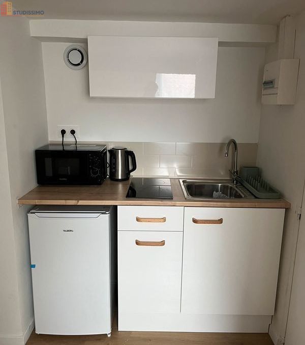 Studio meublé 10m² Boulogne-sur-Mer - Rénové, lumineux - Photo 2