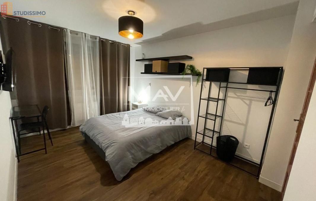 Studio meublé 15m² Lens - Meublé, DPE D - Photo 35