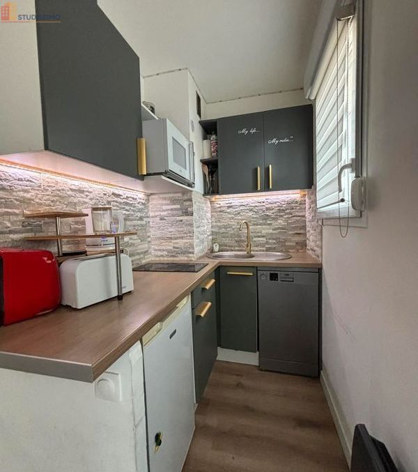 Studio meublé 23m² Cucq - Meublé, DPE D - Photo 3