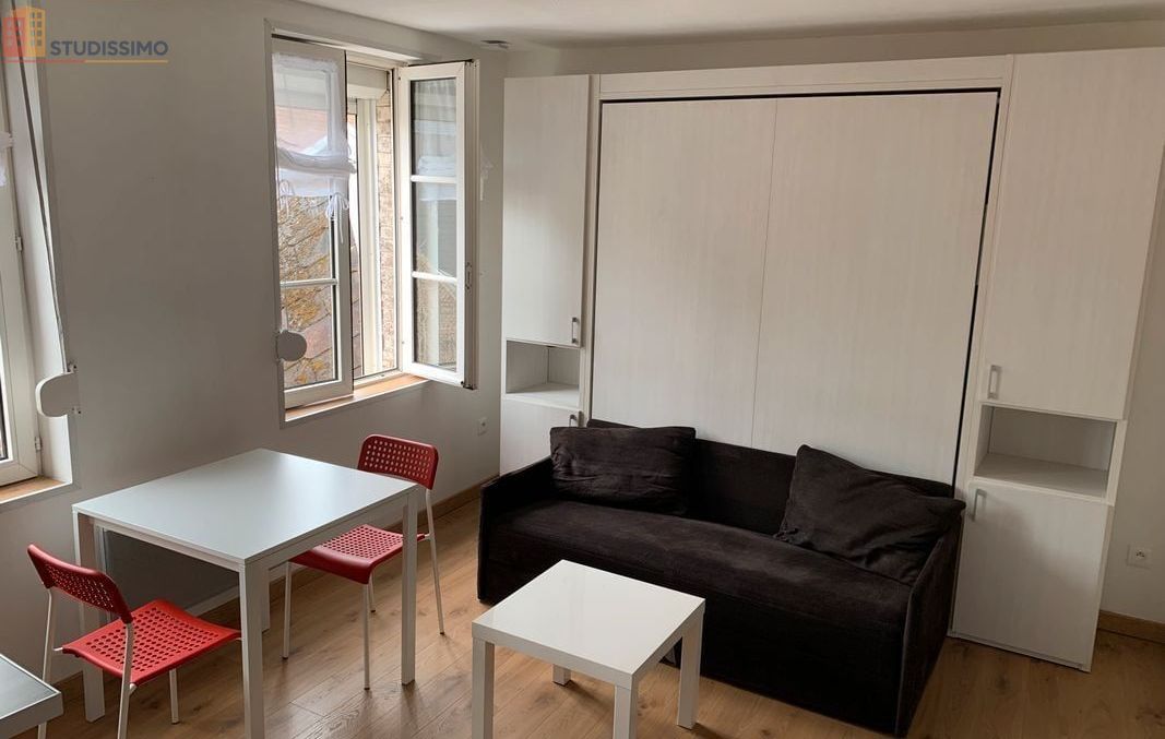 Studio meublé 18m² Arras centre - Lumineux, dernier étage - Photo 2
