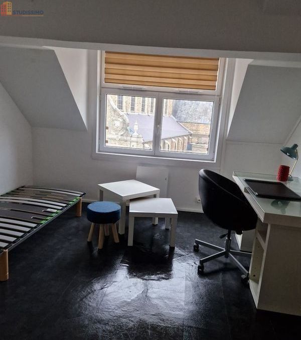 Studio meublé 20m² Boulogne-sur-Mer - Centre, dernier étage - Photo 4
