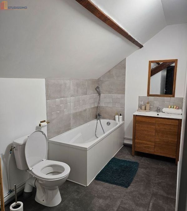 Studio 50m² Béthune - Meublé, jardin collectif - Photo 1