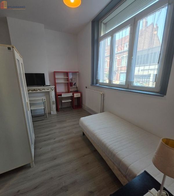 Studio meublé 16m² Béthune - Meublé, DPE D - Photo 8