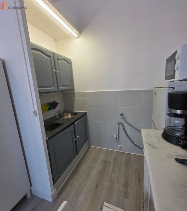 Studio meublé 16m² Béthune - Meublé, DPE D - Photo 4