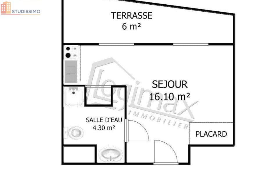 Studio 20m² La Rochelle centre - Lumineux - Photo 6