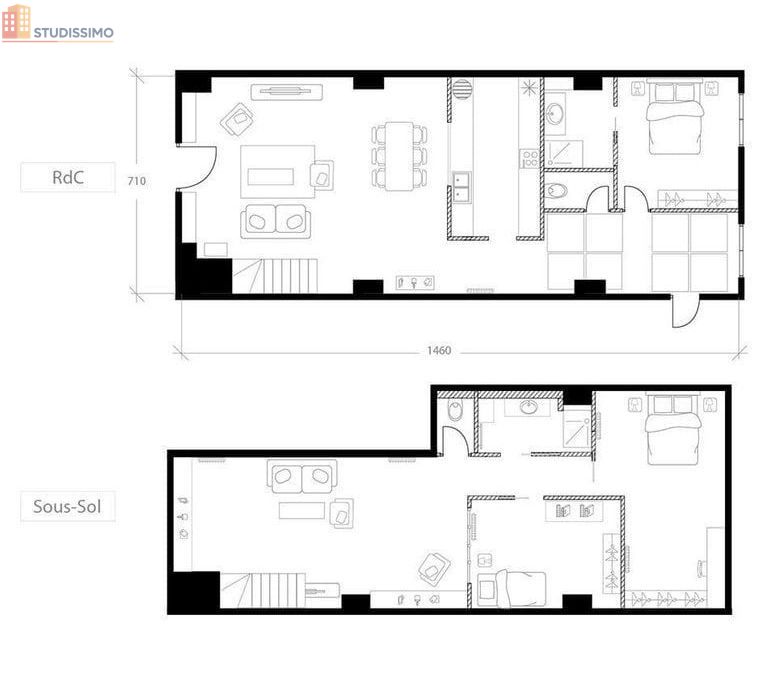 Studio 30m² La Rochelle 17000 - Projet de transformation - Photo 2