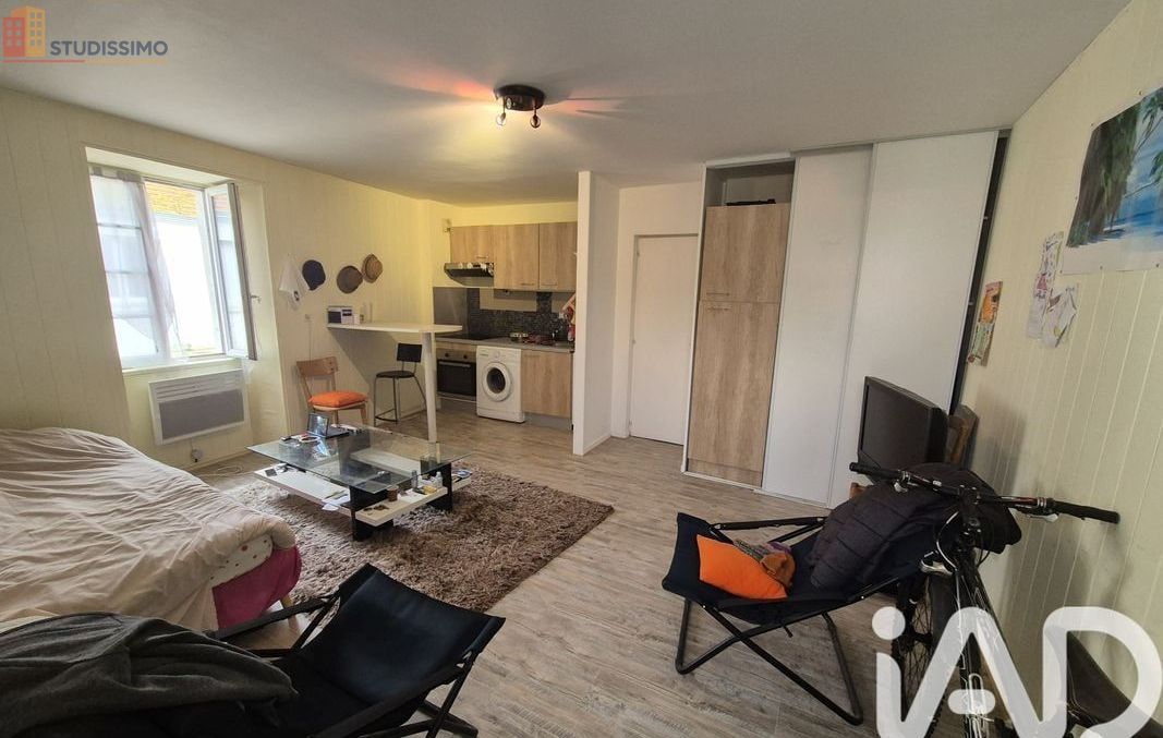 Studio 27m² La Rochelle - Lumineux, DPE D - Photo 3