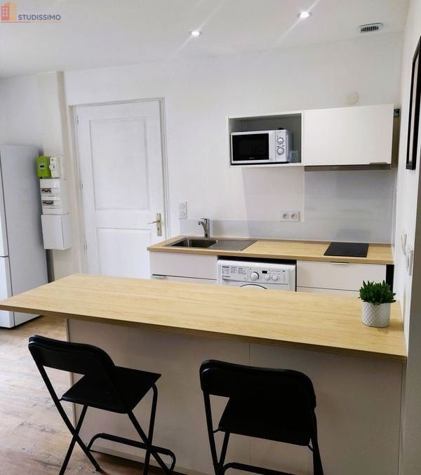 Studio meublé 24m² Tarbes - Lumineux, proche commerces - Photo 1
