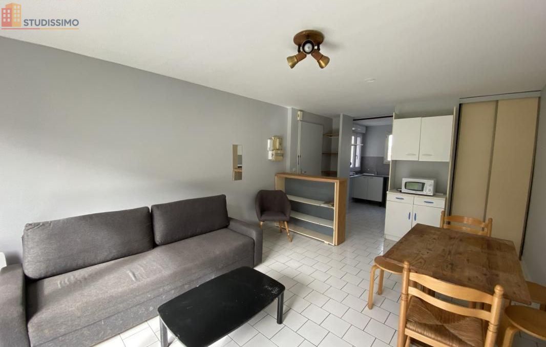 Studio meublé 29m² Tarbes - Meublé, DPE D - Photo 4
