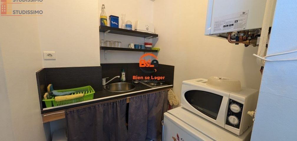 Studio meublé 23m² Clermont-Ferrand - Meublé, DPE D - Photo 3