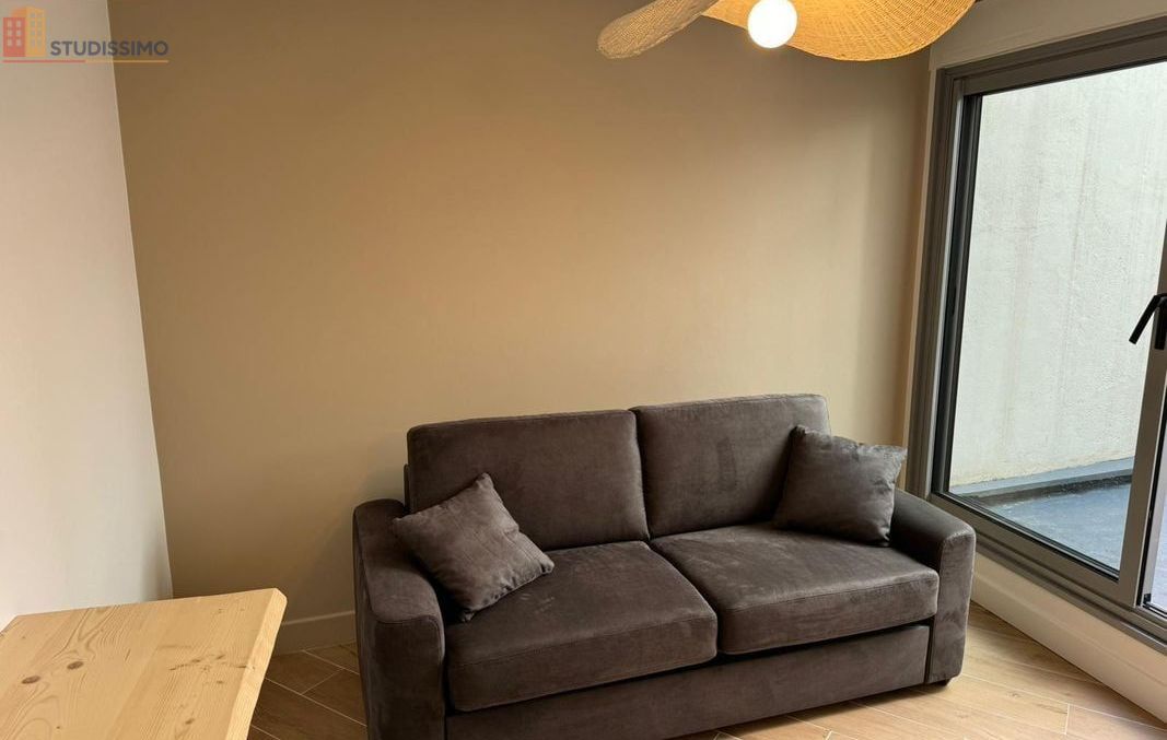 Studio meublé 28m² Tarbes centre - Lumineux, terrasse - Photo 2