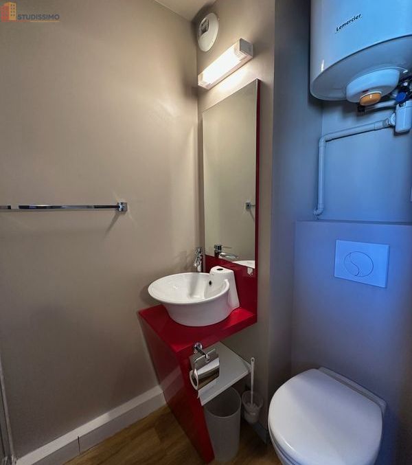 Studio meublé 16m² Tarbes - Meublé, DPE D - Photo 3