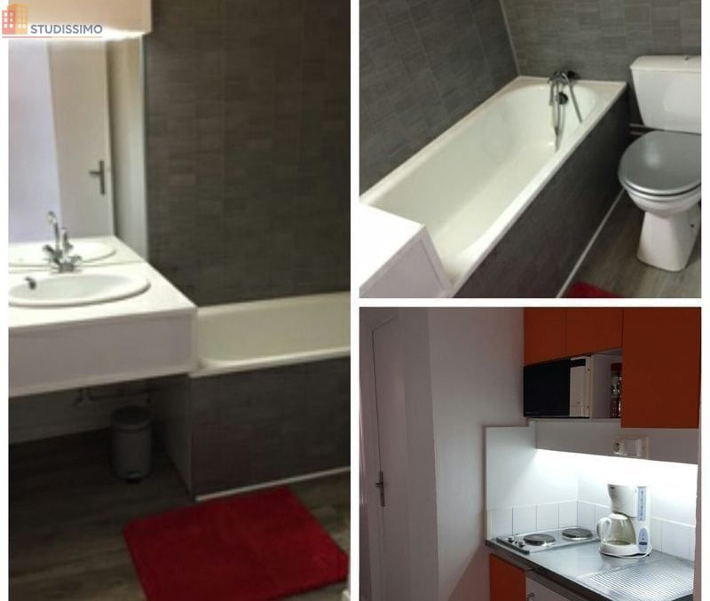 Studio meublé 28m² Bagnères-de-Bigorre - Place de parking, 7e étage - Photo 2