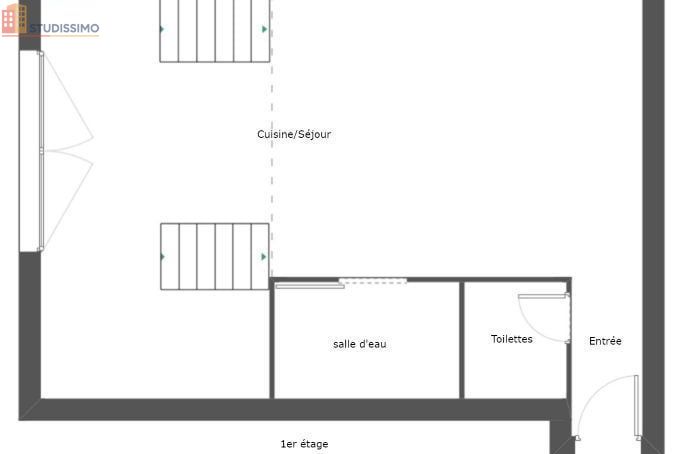 Studio 46m² Périgny 17180 - DPE C, 1er étage - Photo 1