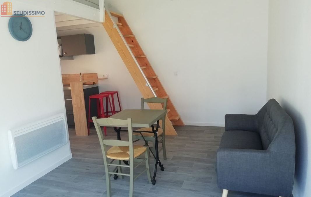 Studio meublé 25m² Tarbes - Meublé, DPE C - Photo 1