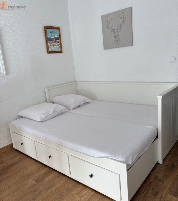 Studio meublé 20m² Les Angles - Balcon, parking - Photo 2