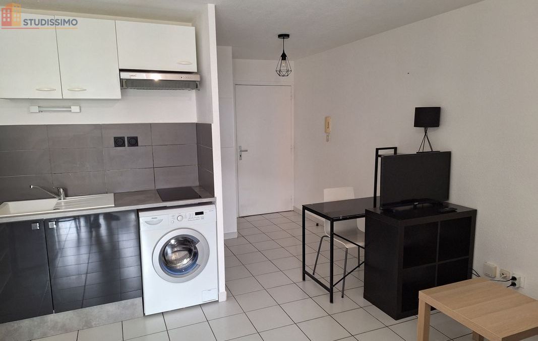 Studio meublé 28m² Perpignan 66100 - Terrasse, parking - Photo 2