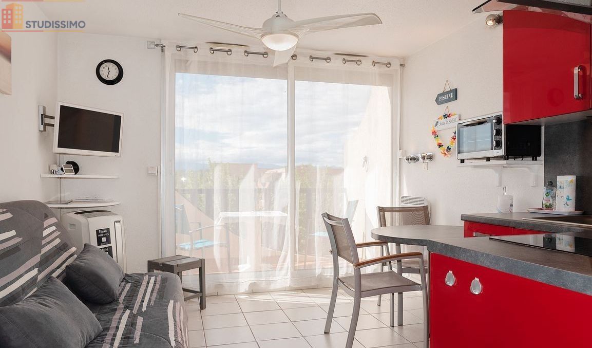 Studio meublé 21m² Canet-en-Roussillon - Idéal étudiants - Photo 5