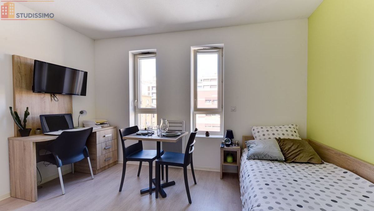 Studio meublé 16m² Perpignan - Résidence étudiante, proche conservatoire - Photo 12