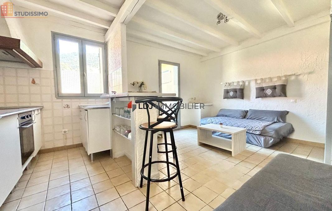 Studio meublé 25m² Amélie-les-Bains-Palalda - Meublé, DPE D - Photo 7